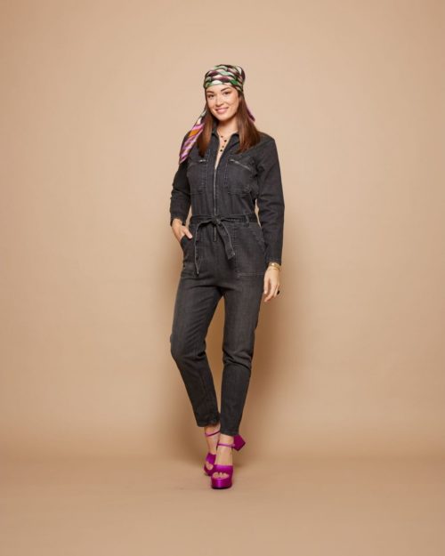 Ella Combinaison - Dark Grey Dirty Used N°5