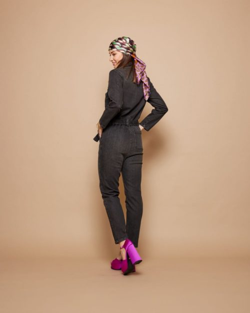 Ella Combinaison - Dark Grey Dirty Used N°5
