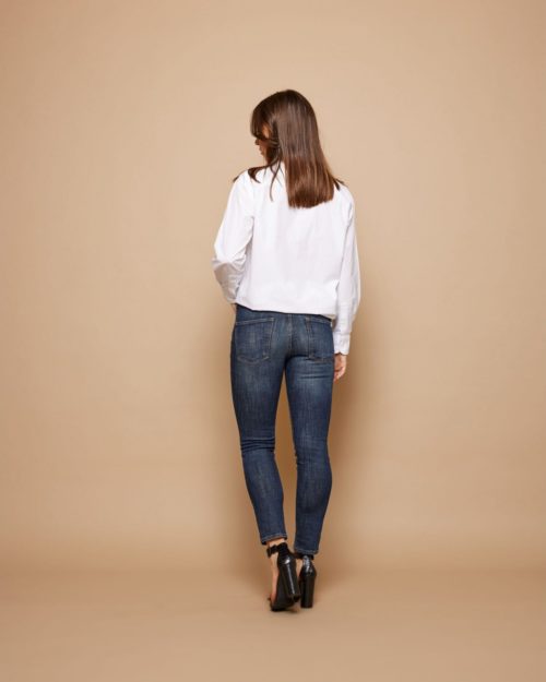 LIYA Jean Taille Haute - Blue Ridge Dark Wash