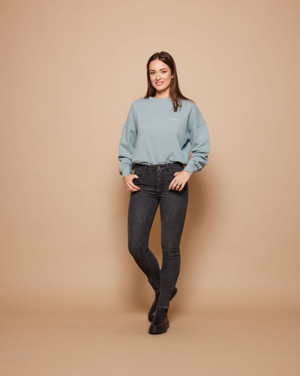 LOOKER Skinny - Dark Grey Dirty Used