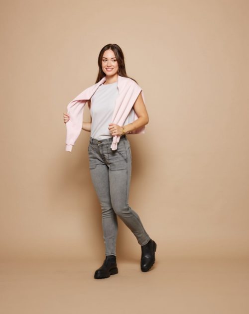 PIERCE Denim - Black Grey N°4
