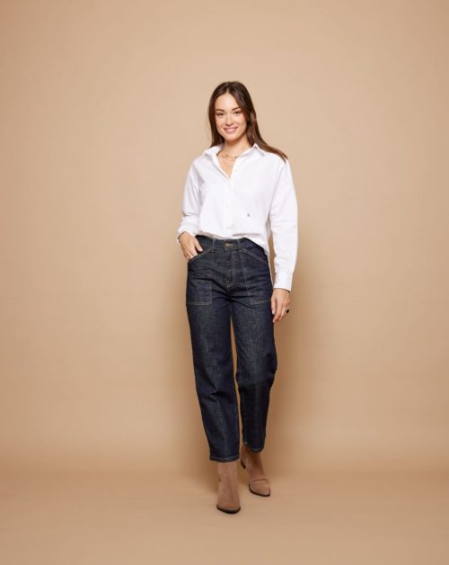 TOMMY Taille Haute Denim - Water Wash