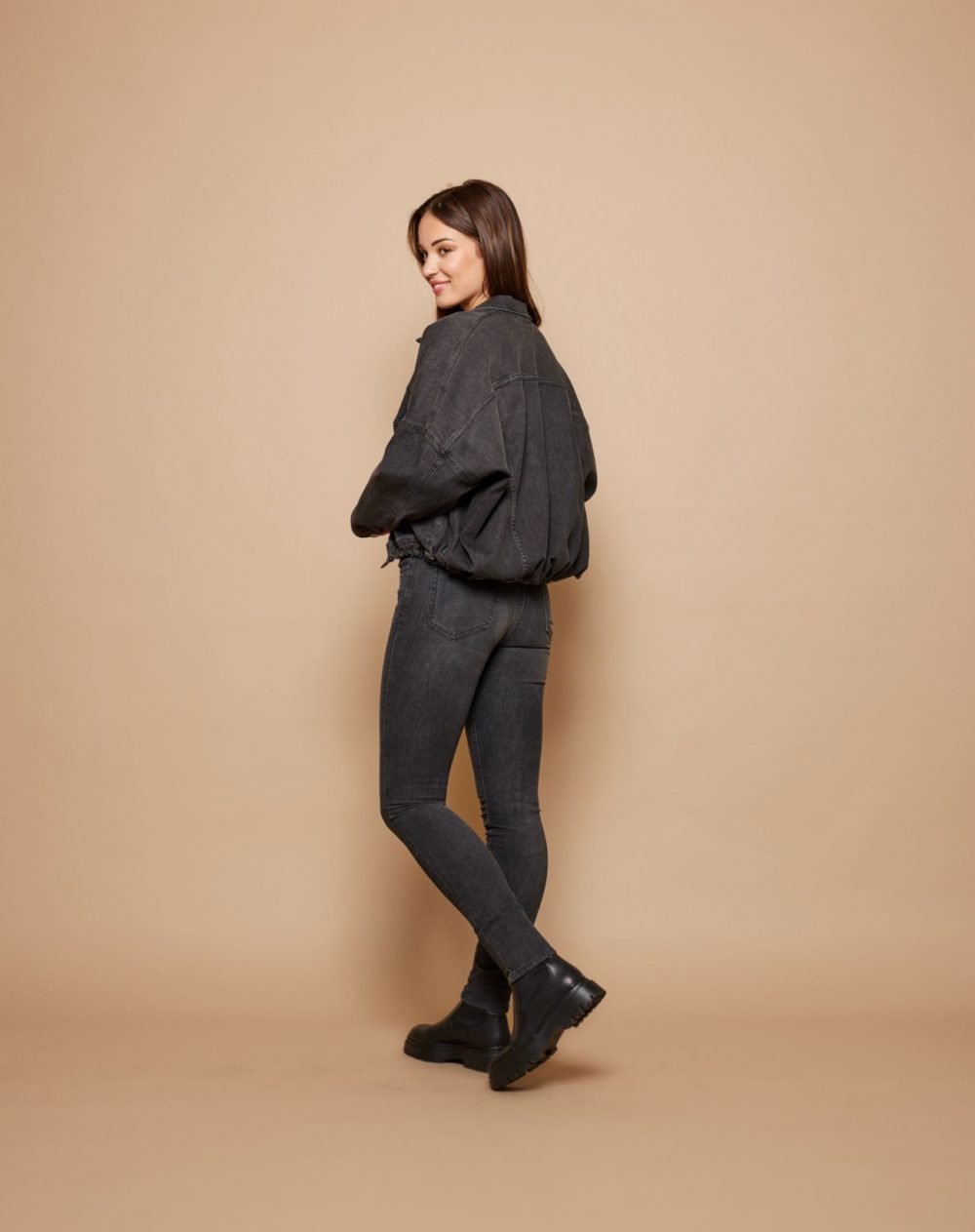 OTIS Blouson - Dark Grey Dirty Used N°5